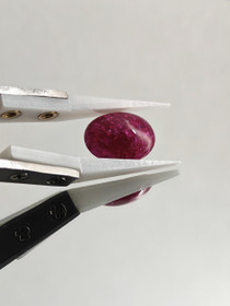 Ruby (synt.) 9,5 ct oval