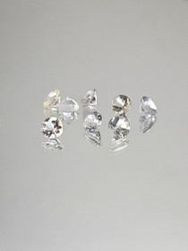 Quartz lot ( 4 x 3 mm \ 0,3 ct ) round
