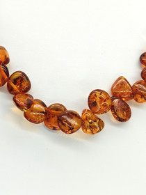 Vintage Baltic Amber necklace 65 cm