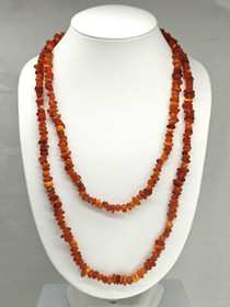 Vintage Baltic Amber necklace 160 cm