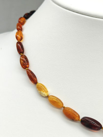 Vintage Baltic Amber necklace 48  cm