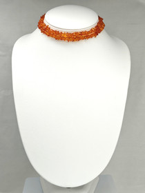 Vintage Baltic amber necklace 74 cm
