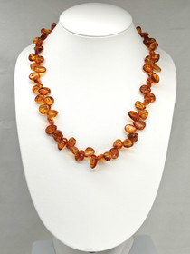 Vintage Baltic Amber necklace 66 cm