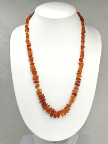 Vintage Baltic Amber necklace 74 cm