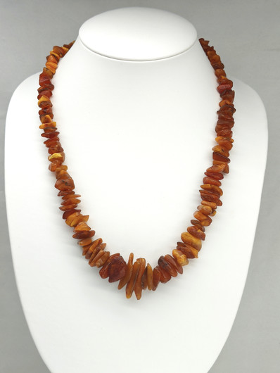 Vintage Baltic Amber necklace 66 cm