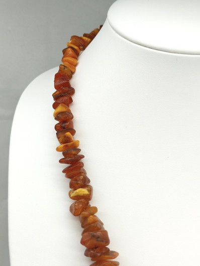 Vintage Baltic Amber necklace 66 cm