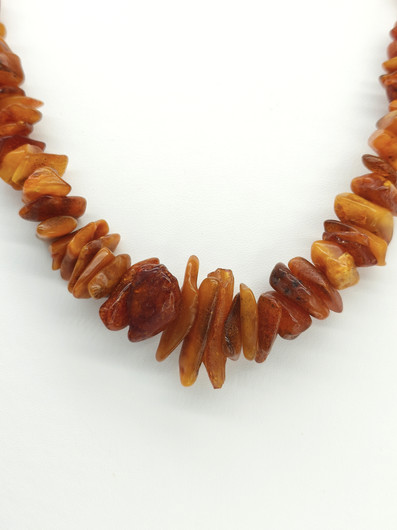 Vintage Baltic Amber necklace 66 cm