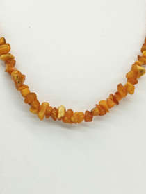 Vintage Itä-meren Meripihka helmet 66 cm