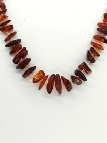 Vintage Baltic Amber necklace 68 cm