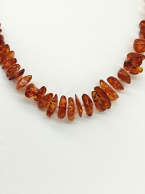 Vintage Baltic Amber necklace 62 cm