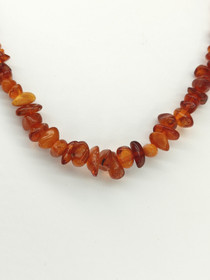 Vintage Baltic Amber necklace 66 cm
