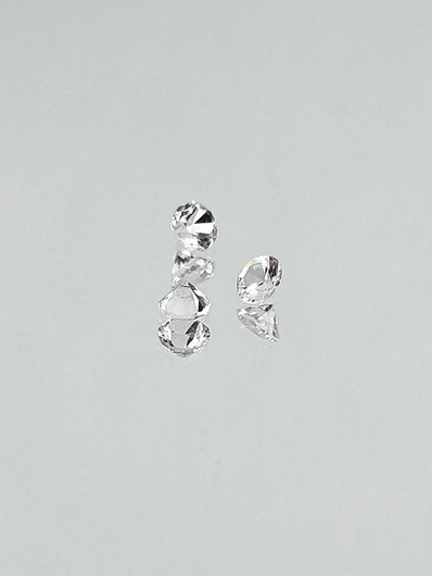 Morganite  (Beryl ) lot ( 3 x 2 mm \ 0,06 ct ) round