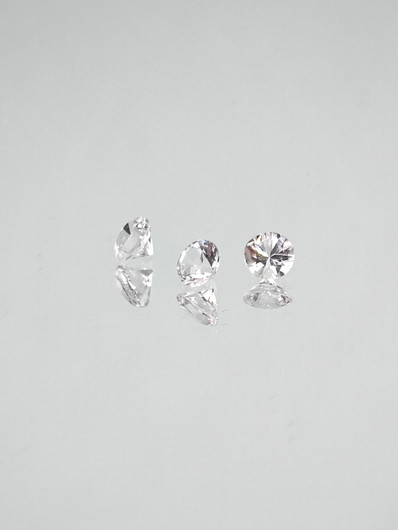 Morganite  (Beryl ) lot ( 3 x 2 mm \ 0,06 ct ) round