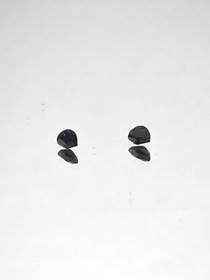 Luonnon safiiri pari 3 x 2 x 1 mm / 2 x 0,15 ct pisara