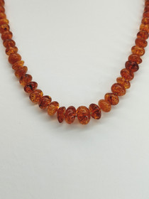 Vintage Baltic Amber necklace 59 cm