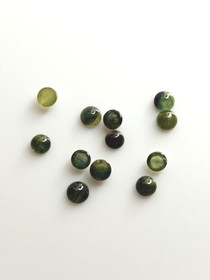 Luonnon safiiri erä ( 3 mm \ 0,2 ct ) pyöreä