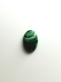 Malakiitti 31,1 ct ovaali