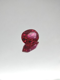 Ruby (synt.) 12,8 ct oval