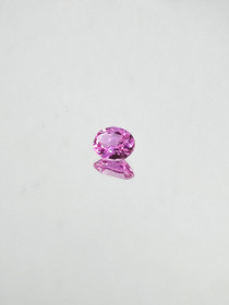 Sapphire (synt.) 2,6 ct oval
