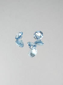 Spinel (synt.) lot ( 4 x 4 x 2 mm \ 0,4 ct ) round