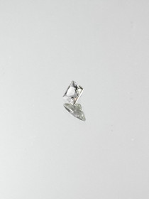 Luonnon safiiri 0,1 ct neliö