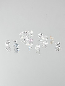 Luonnon safiiri erä ( 2 mm \ 0,07 ct ) pyöreä