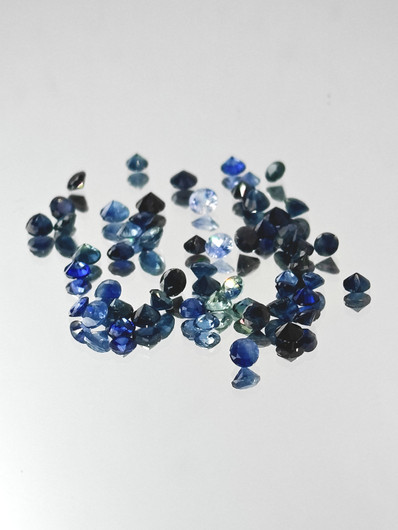 Natural Sapphire lot ( 3 - 2 mm \ 0,12 ct ) round