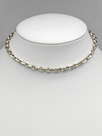 Vintage silver chain \ watch chain