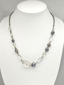 Vintage necklace with stones