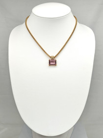 Swarovski necklace with crystal