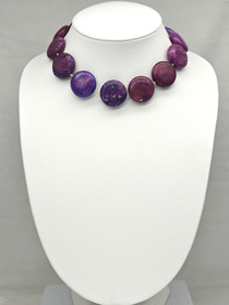 Vintage sugilite necklace