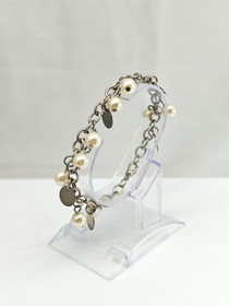 Vintage helmi rannekoru 