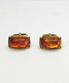 Vintage Baltic amber Cufflinks