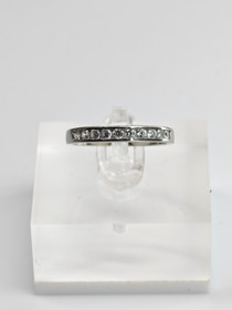 Vintage silver ring with stones