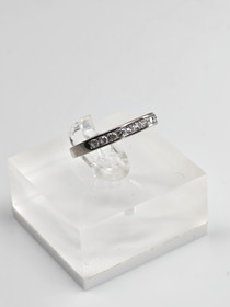 Vintage silver ring with stones