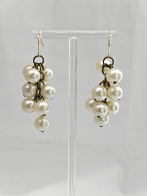 Vintage helmi korvakorut 