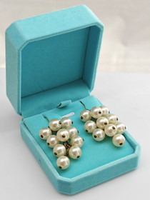 Vintage helmi korvakorut 