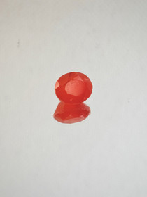 Chalcedony \ Carnelian 4,3 ct oval