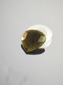 Tourmaline 4 ct pear-rose cut