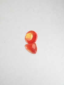 Chalcedony \ Carnelian 2,4 ct round