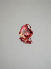 Moissanite 5 ct heart