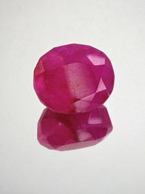 Pinkki kvartsi 128,5 ct ovaali