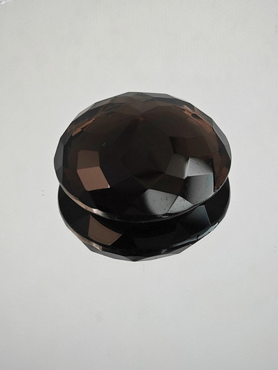 Smokey quartz 36mm /  121,4 ct round
