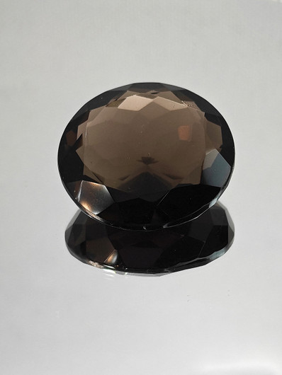 Smokey quartz 36mm /  121,4 ct round