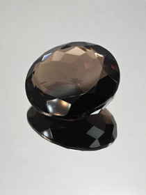 Smokey quartz 36mm /  121,4 ct round