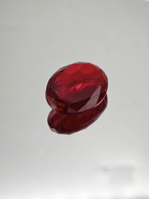 Vintage lasi korukivi 39,4 ct ovaali