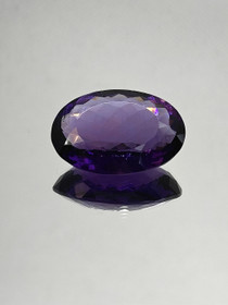 Amethyst (synt.) 51,8 ct oval