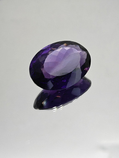 Amethyst (synt.) 51,8 ct oval