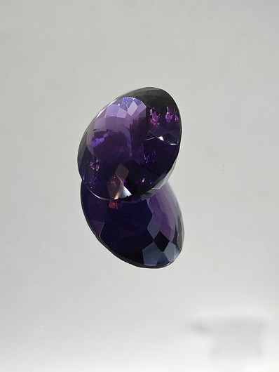 Amethyst (synt.) 51,8 ct oval