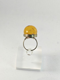 Vintage Baltic Amber ring